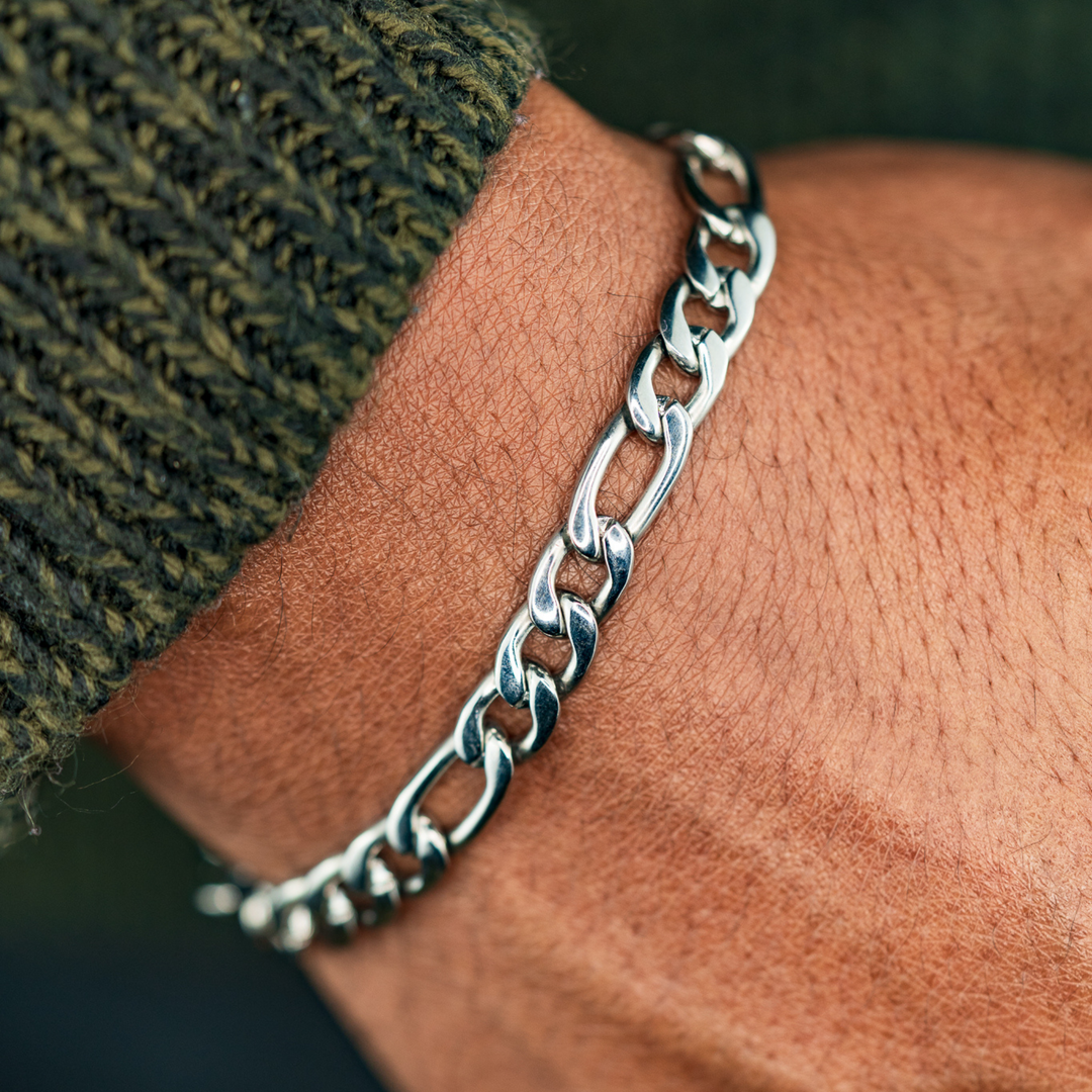 7mm Figaro Bracelet