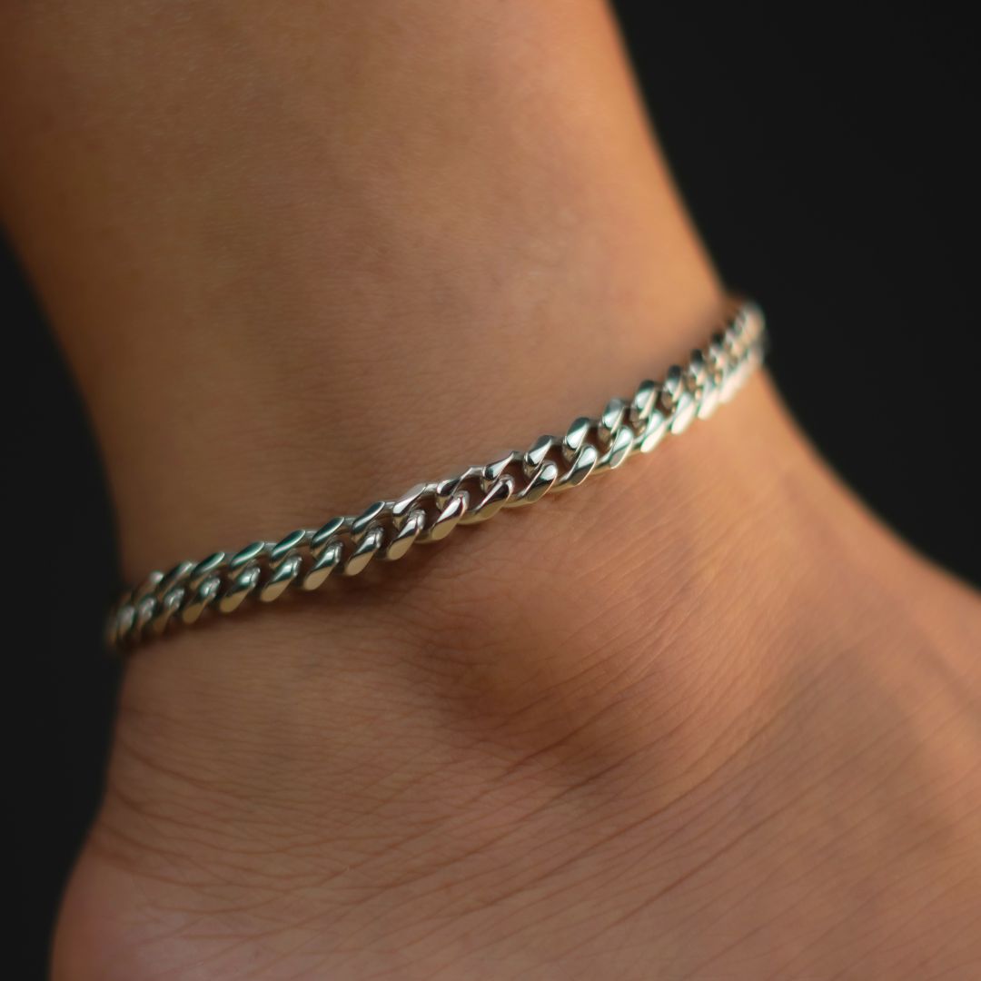 7mm Cuban Anklet