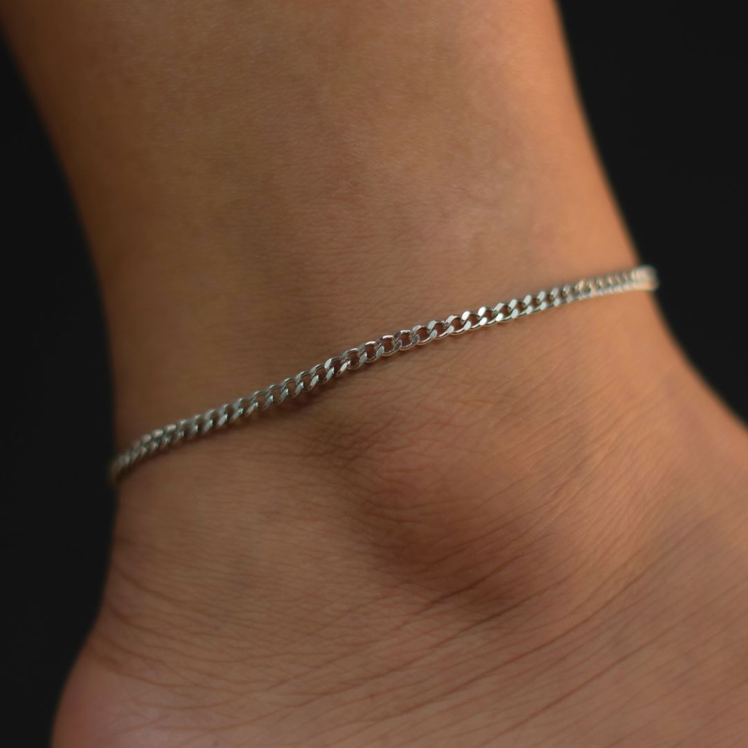 3mm Cuban Anklet