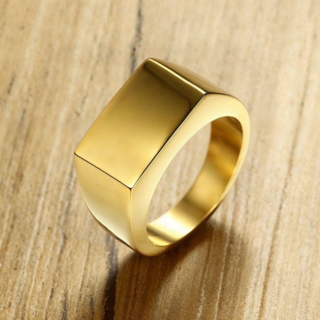 Signet Ring - Rectangle