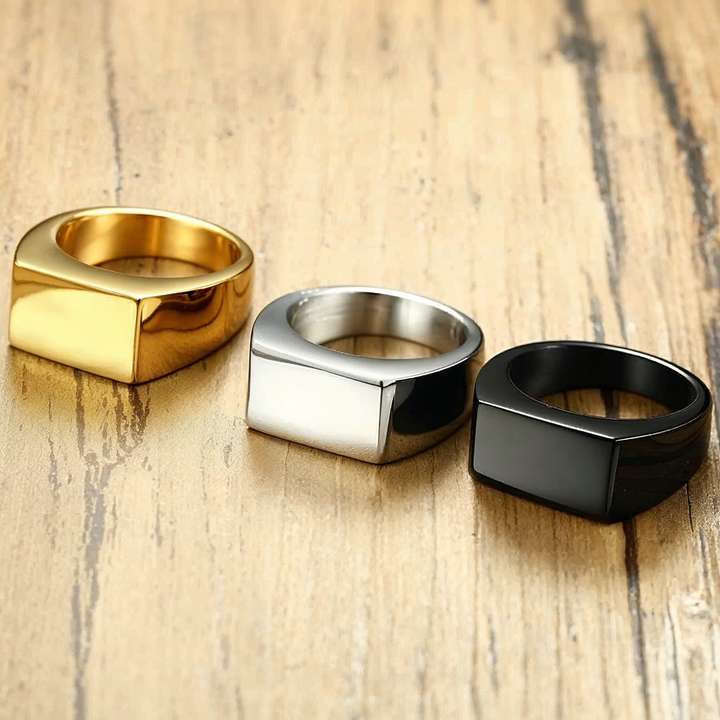 Signet Ring - Rectangle