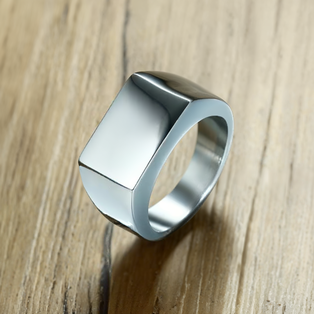 Signet Ring - Rectangle