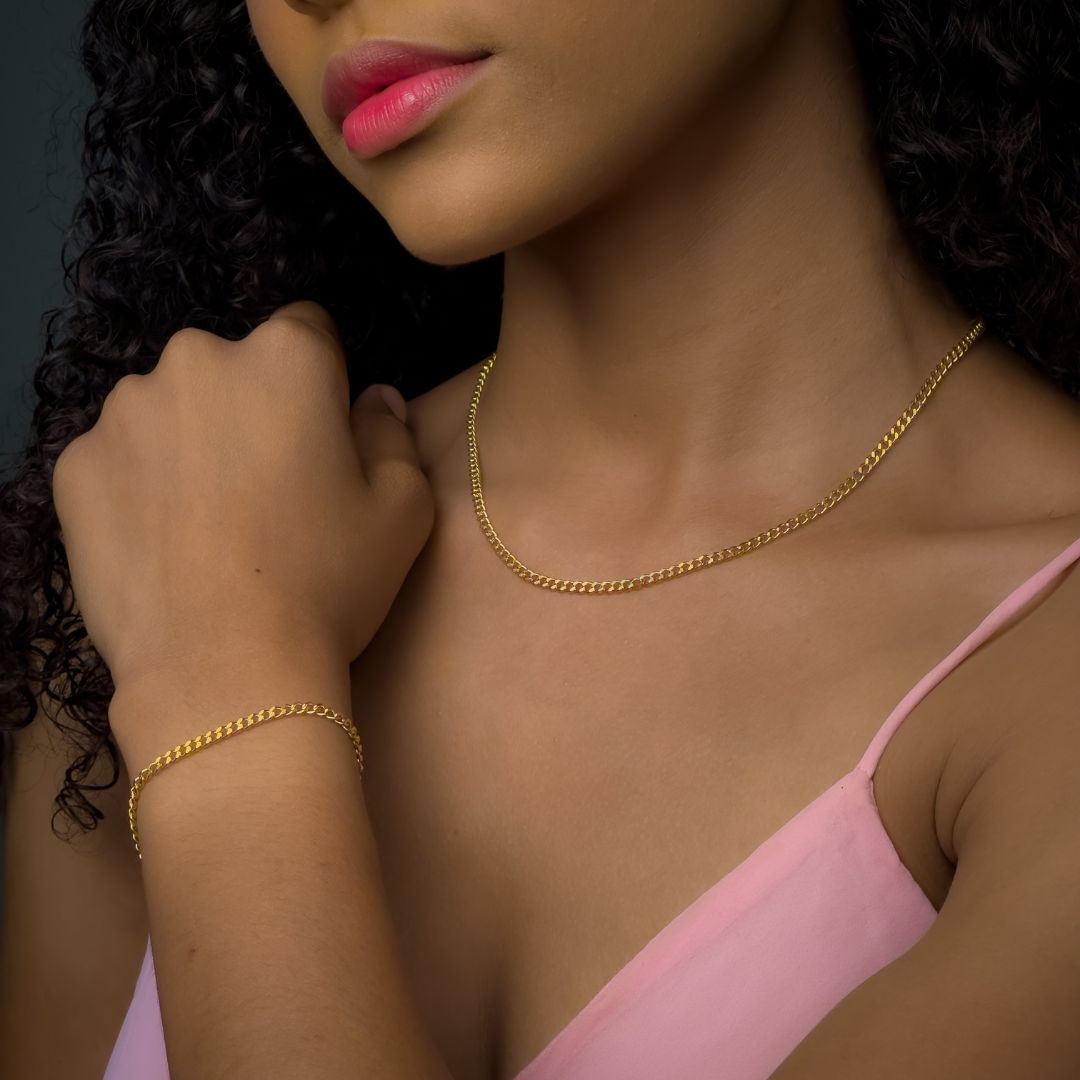 3mm Cuban Necklace