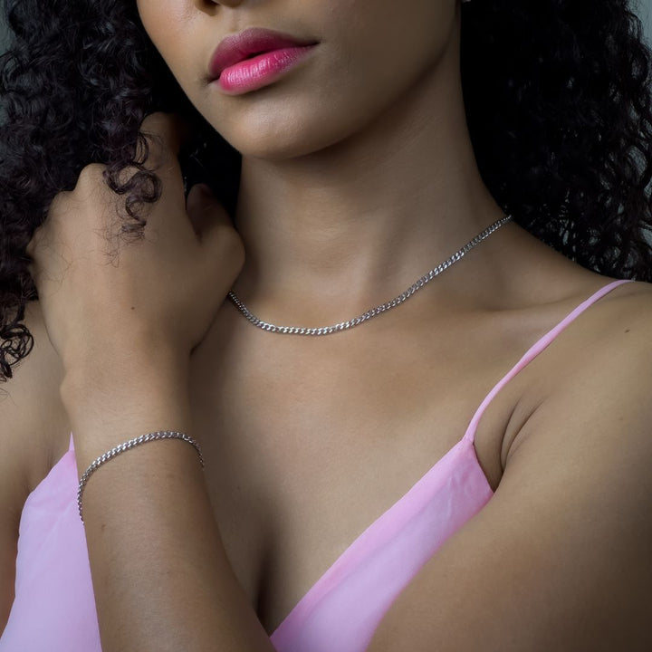 3mm Cuban Necklace