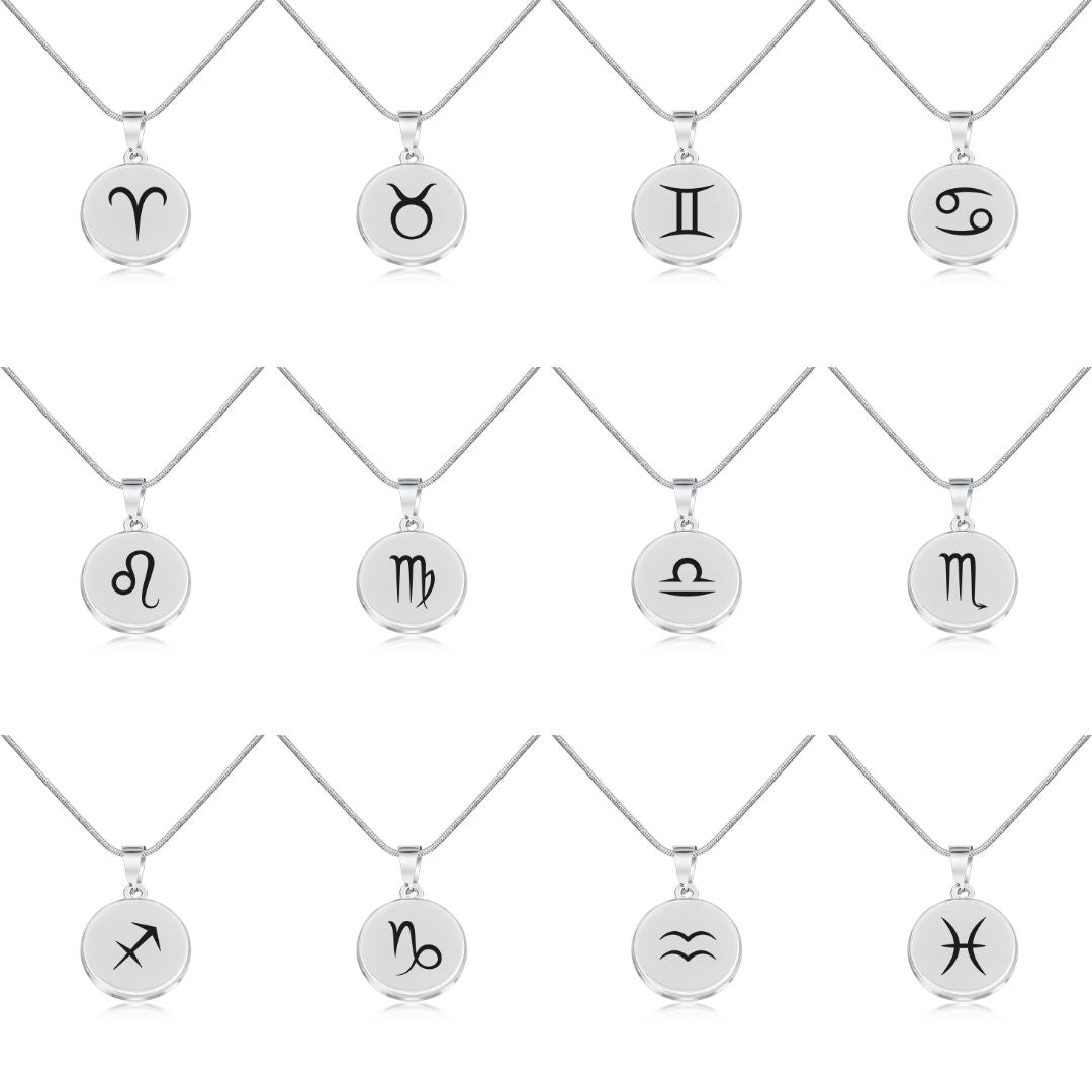 zodiac horoscope ladies necklace