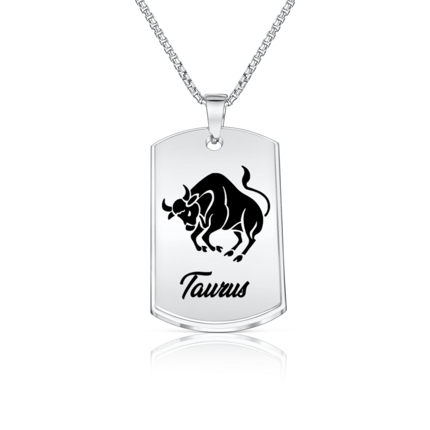 Zodiac Military Necklace