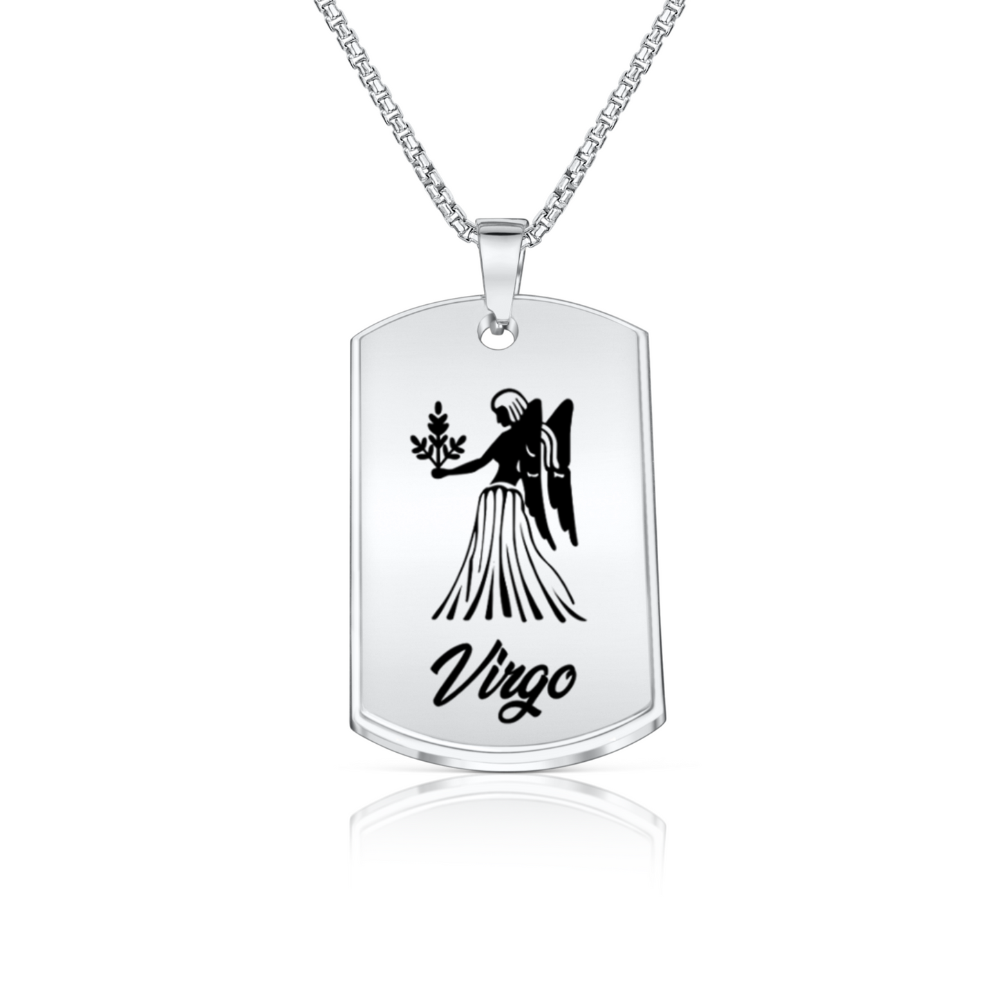 Zodiac Military Necklace