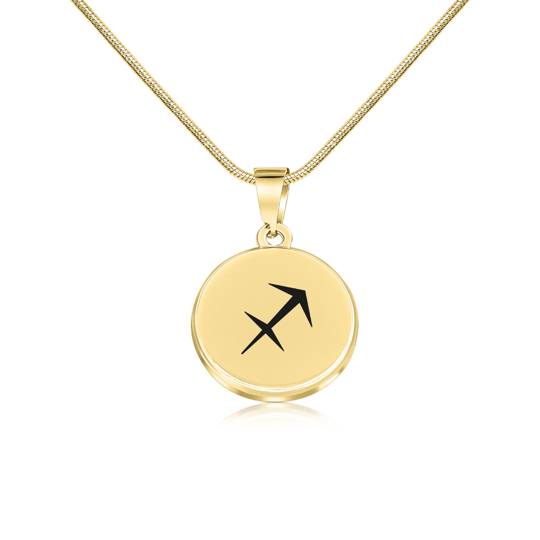 sagittarius zodiac horoscope ladies necklace