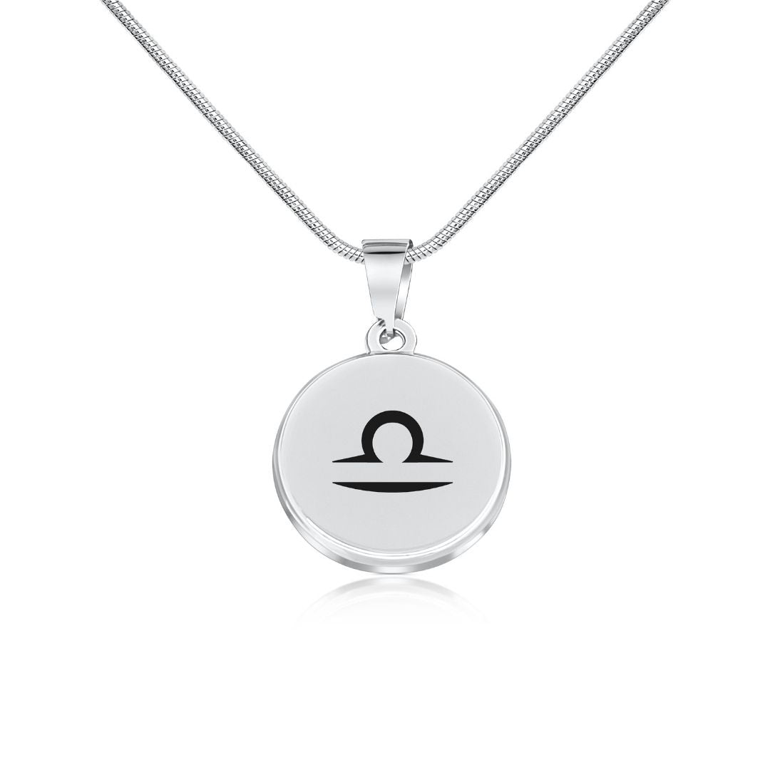 libra zodiac horoscope ladies necklace