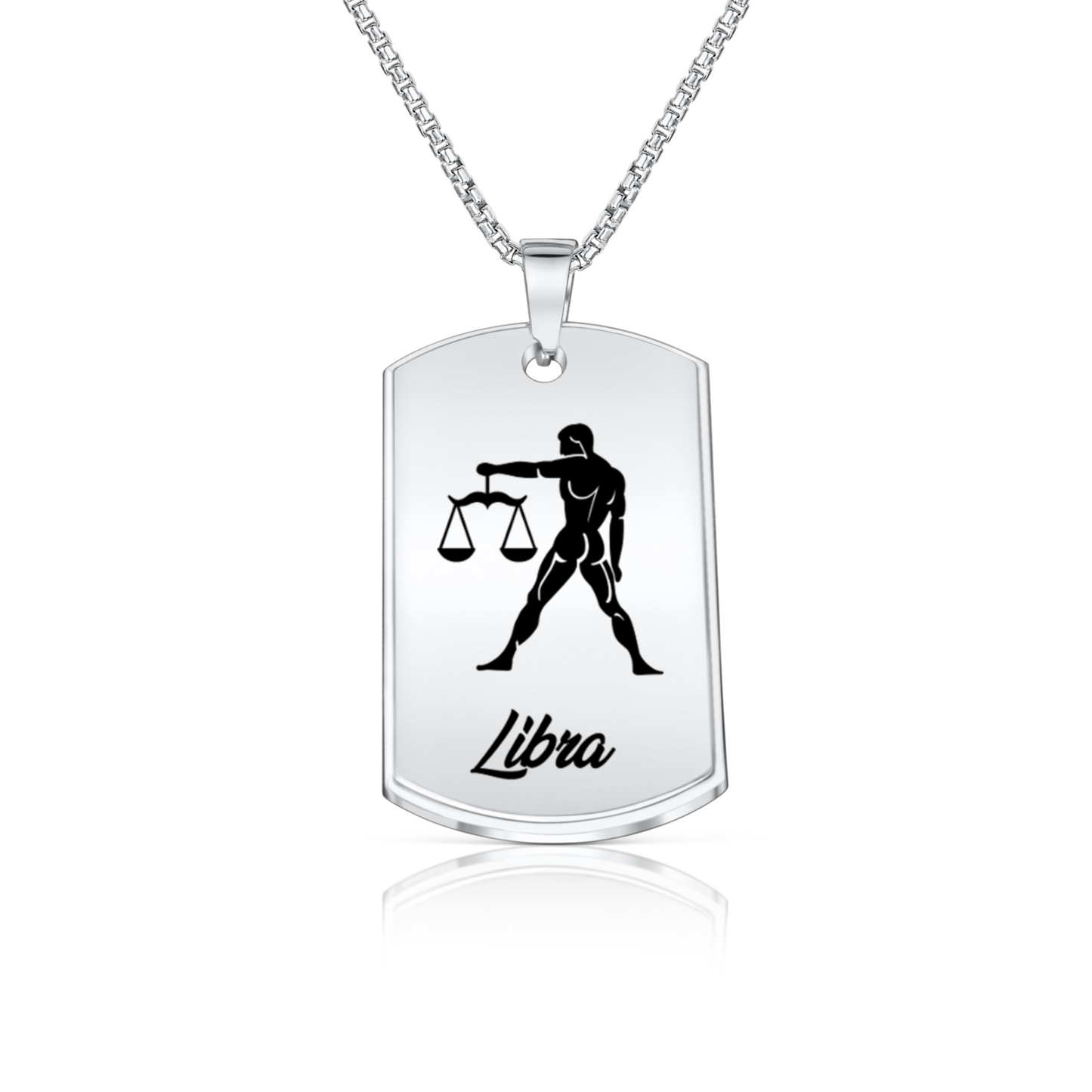 Zodiac Military Necklace