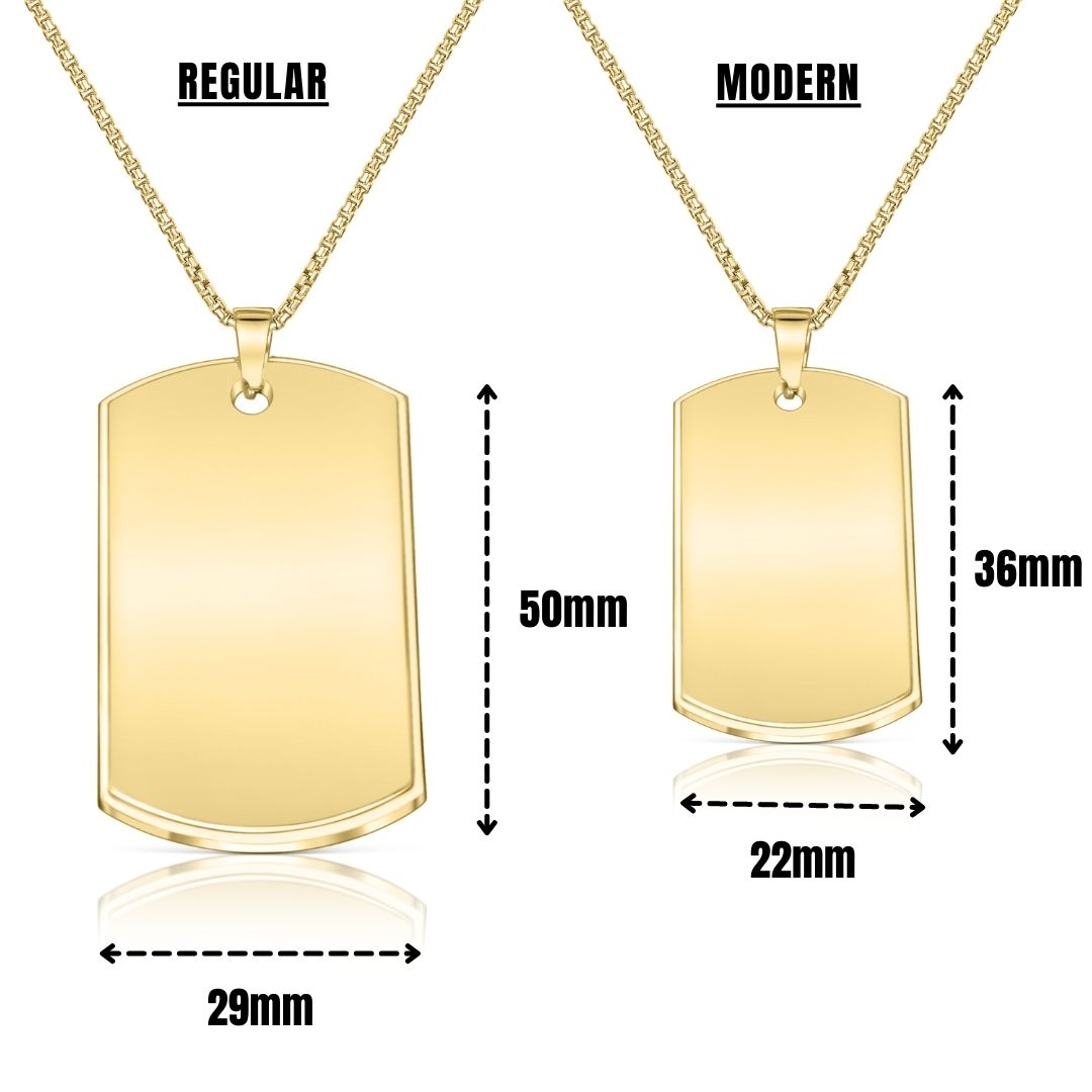 Zodiac Military Necklace