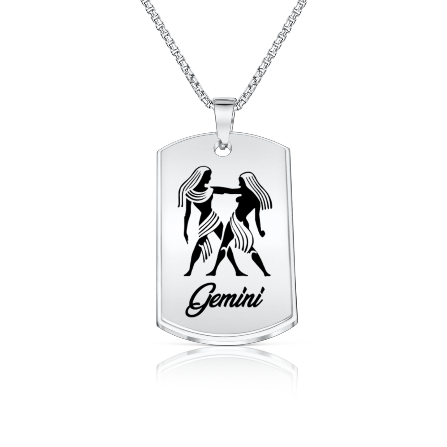Zodiac Military Necklace
