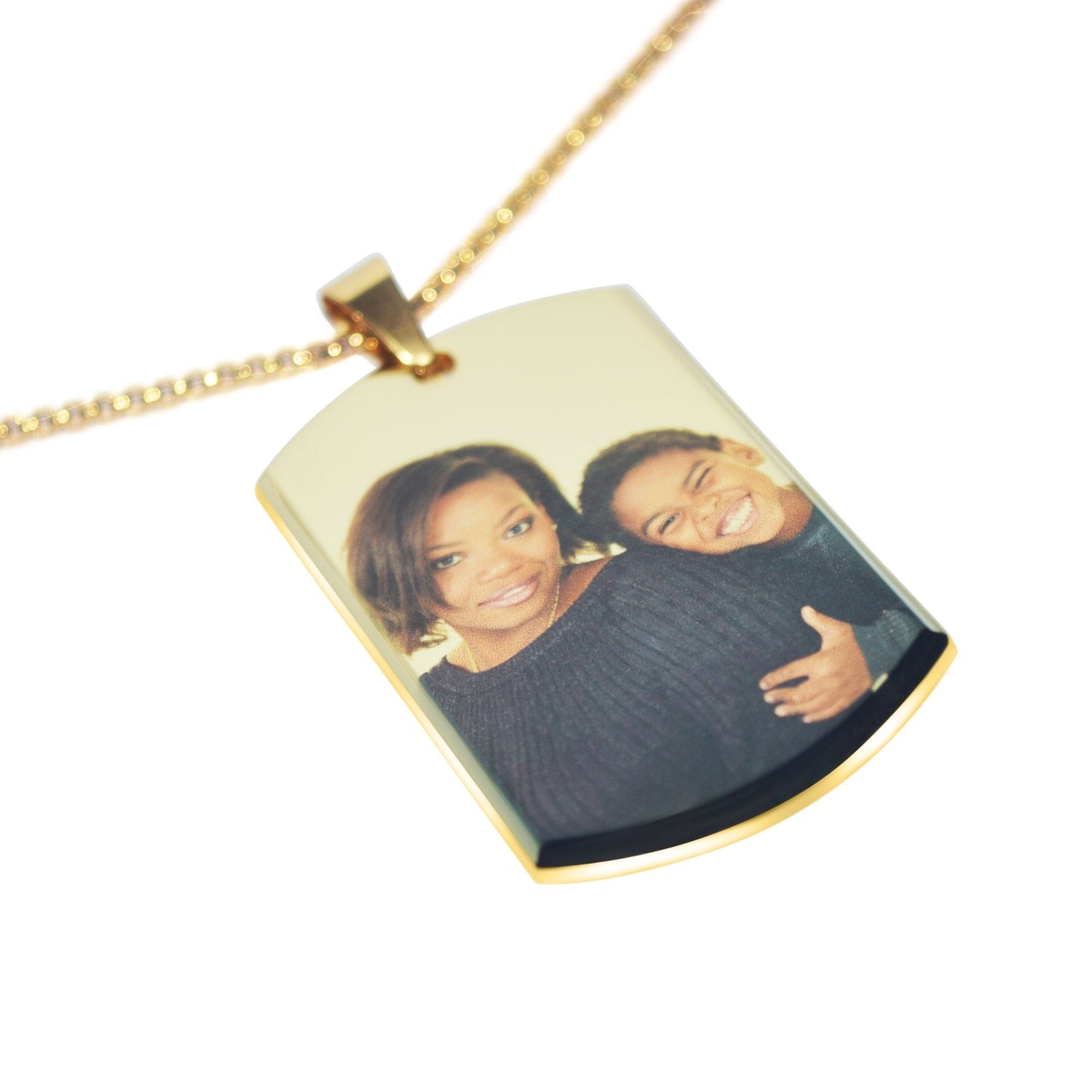 Military Photo Necklace