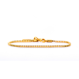 3mm Square Box Bracelet