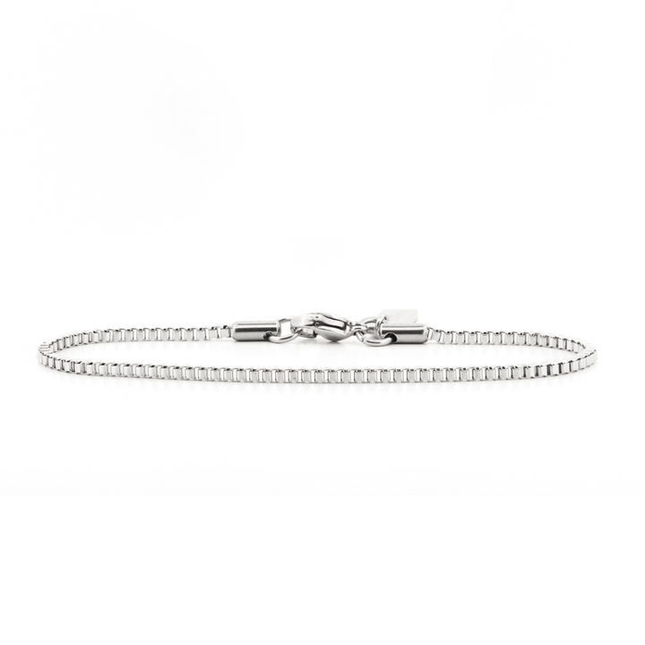3mm Square Box Bracelet