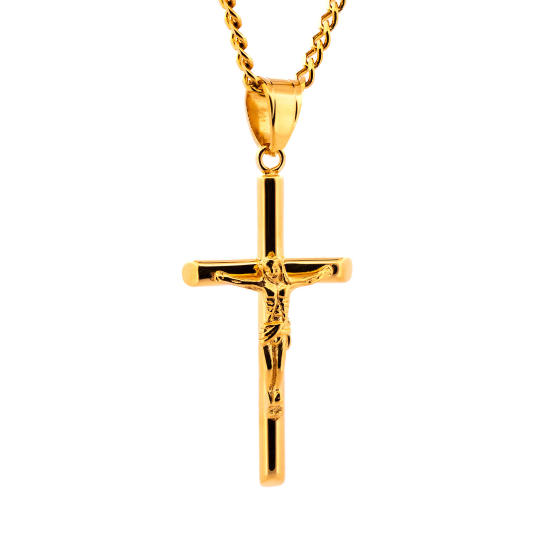 Crucifix + Chain