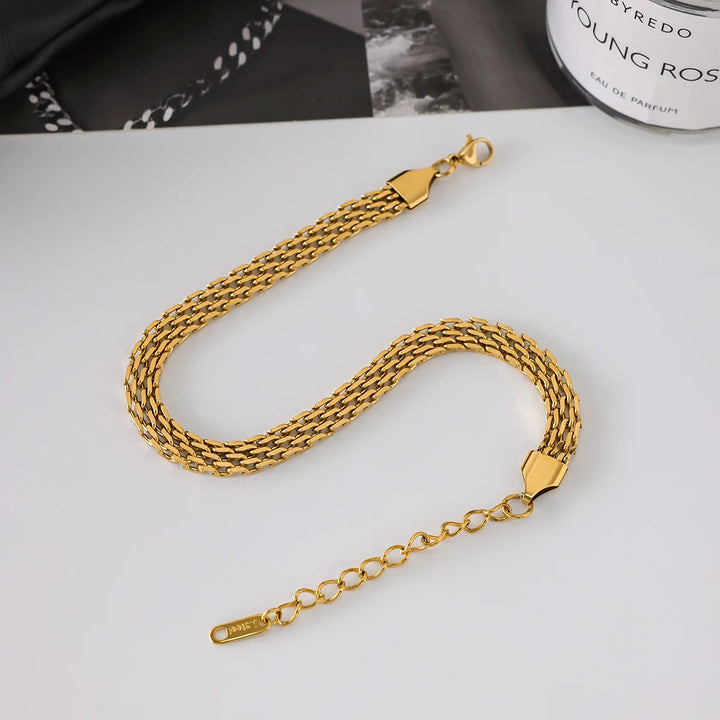 Woven Mesh Anklet