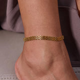 Woven Mesh Anklet