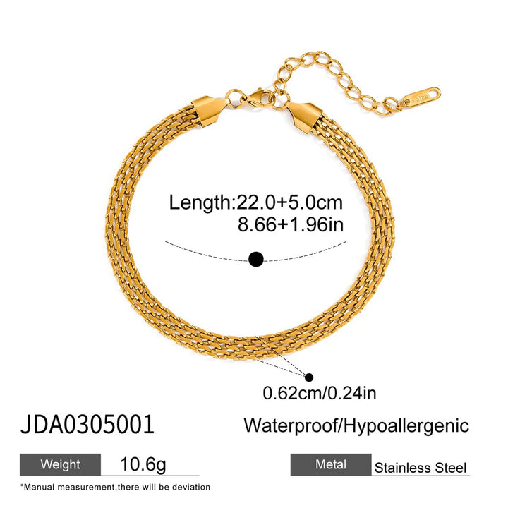 Woven Mesh Anklet