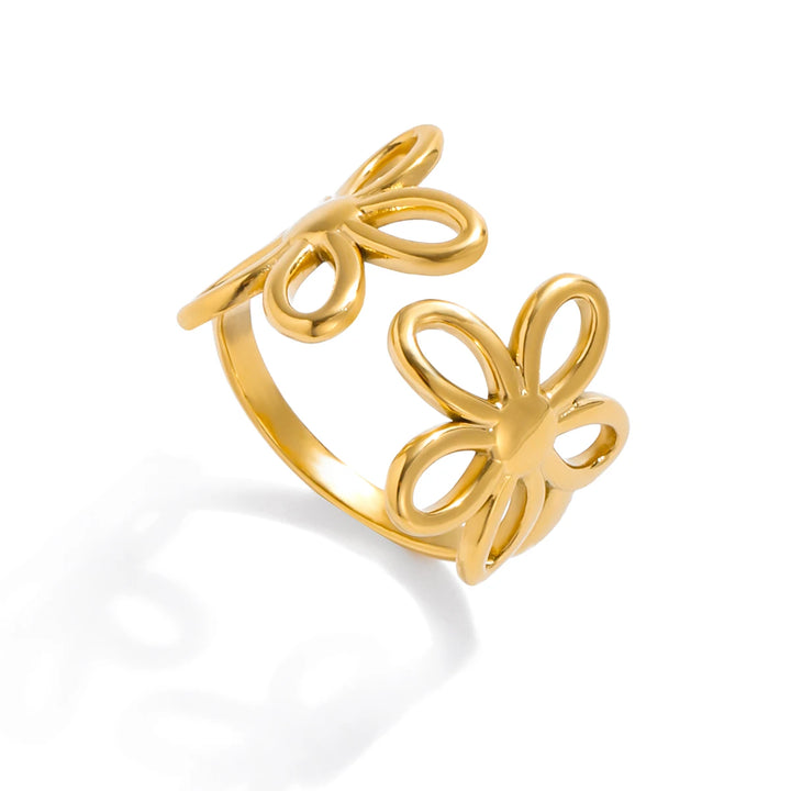 Wire Flower Ring