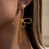 Butterfly Tassel Earrings