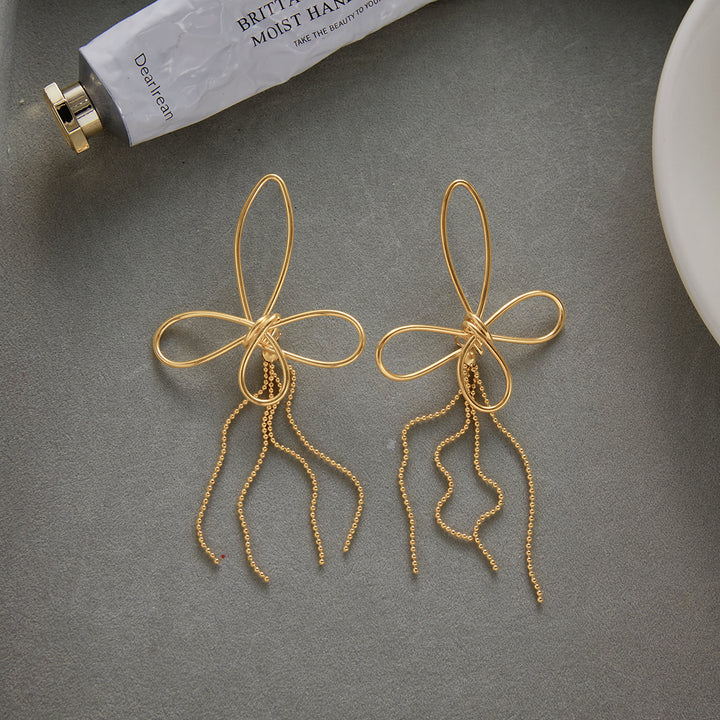 Butterfly Tassel Earrings