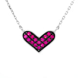 Electric Heart Necklace