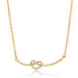 Interlocked Heart Necklace