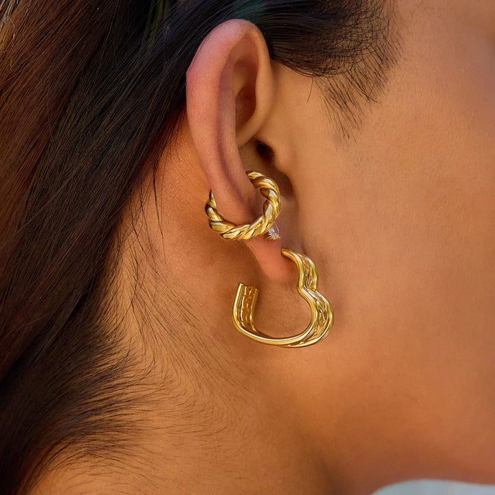 Twisted Rope Hoops