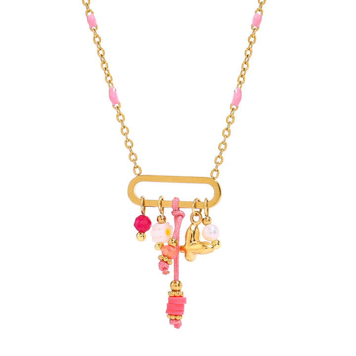 Pink Bloom Necklace