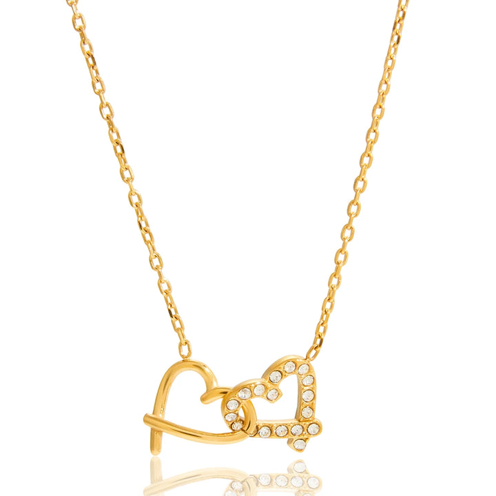 Ribbon Heart Necklace