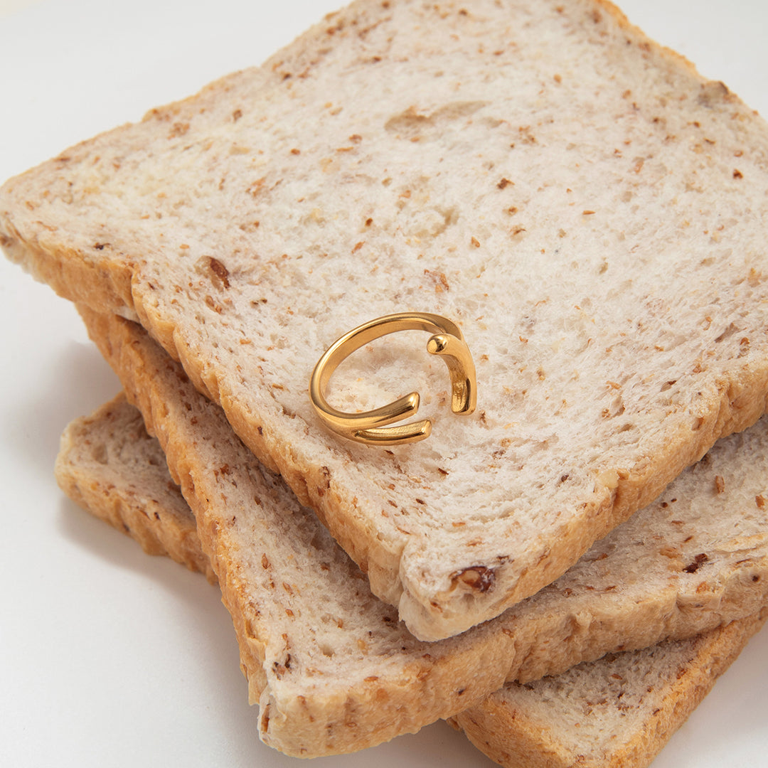 Golden Branch Ring