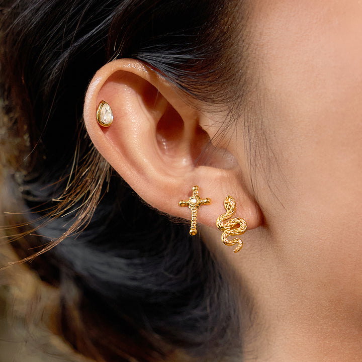 Trinity Stud Set (3 Pairs)