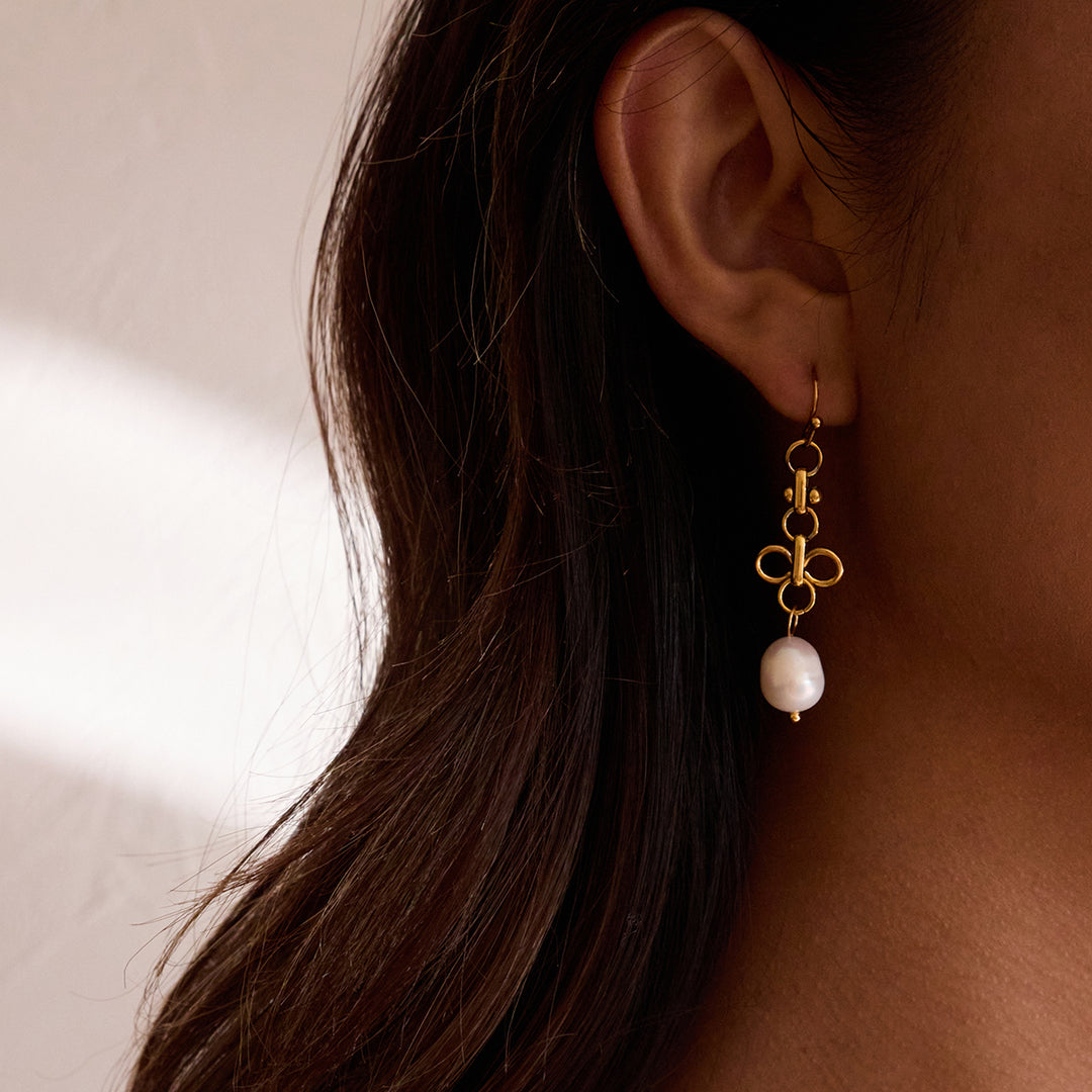 Pearl Drop Earrings