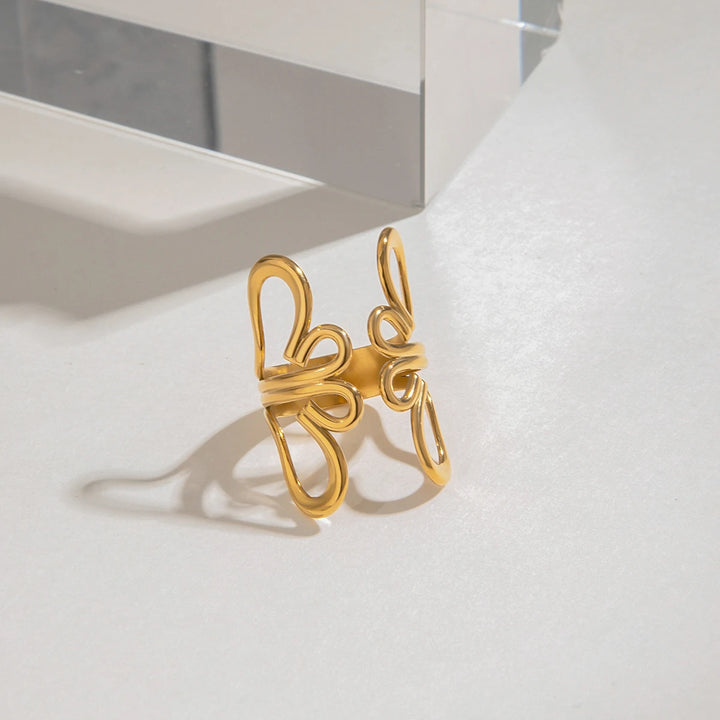 Wildflower Ring on surface