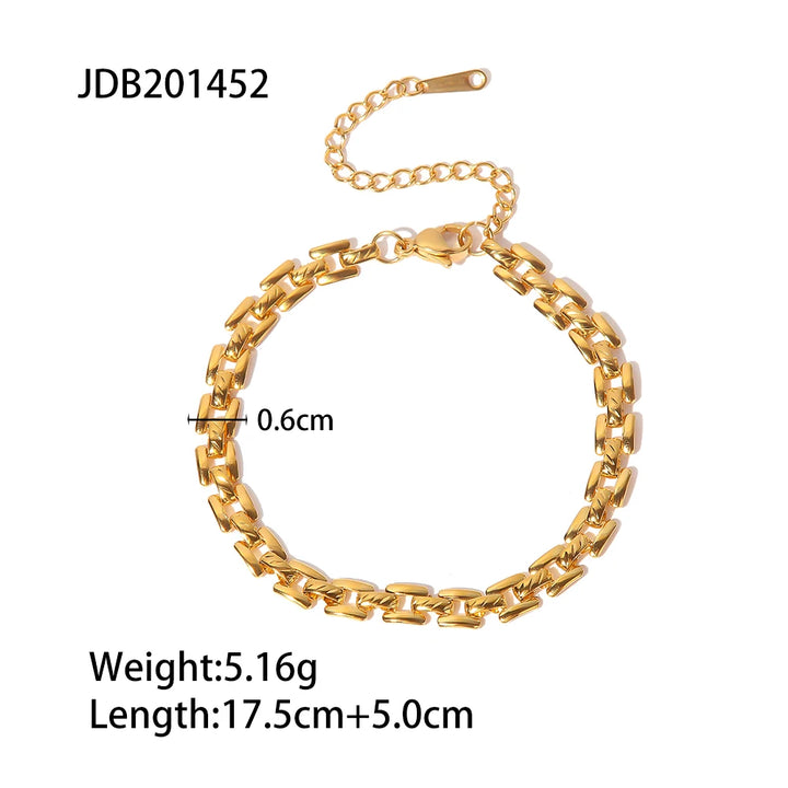 Layered Link Bracelet