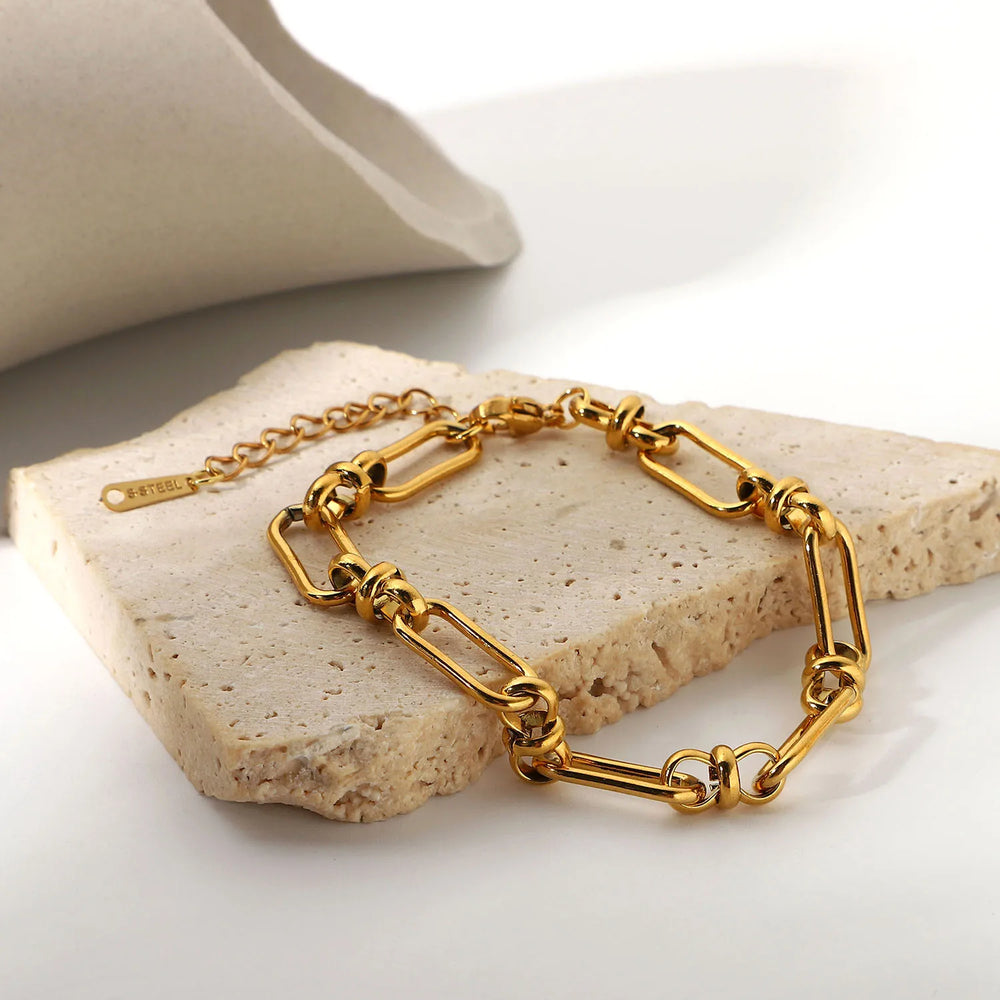 Paperclip Chain Bracelet