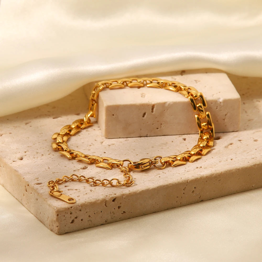 Layered Link Bracelet
