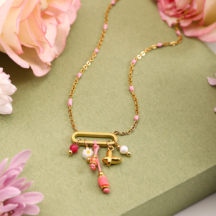 Pink Bloom Necklace