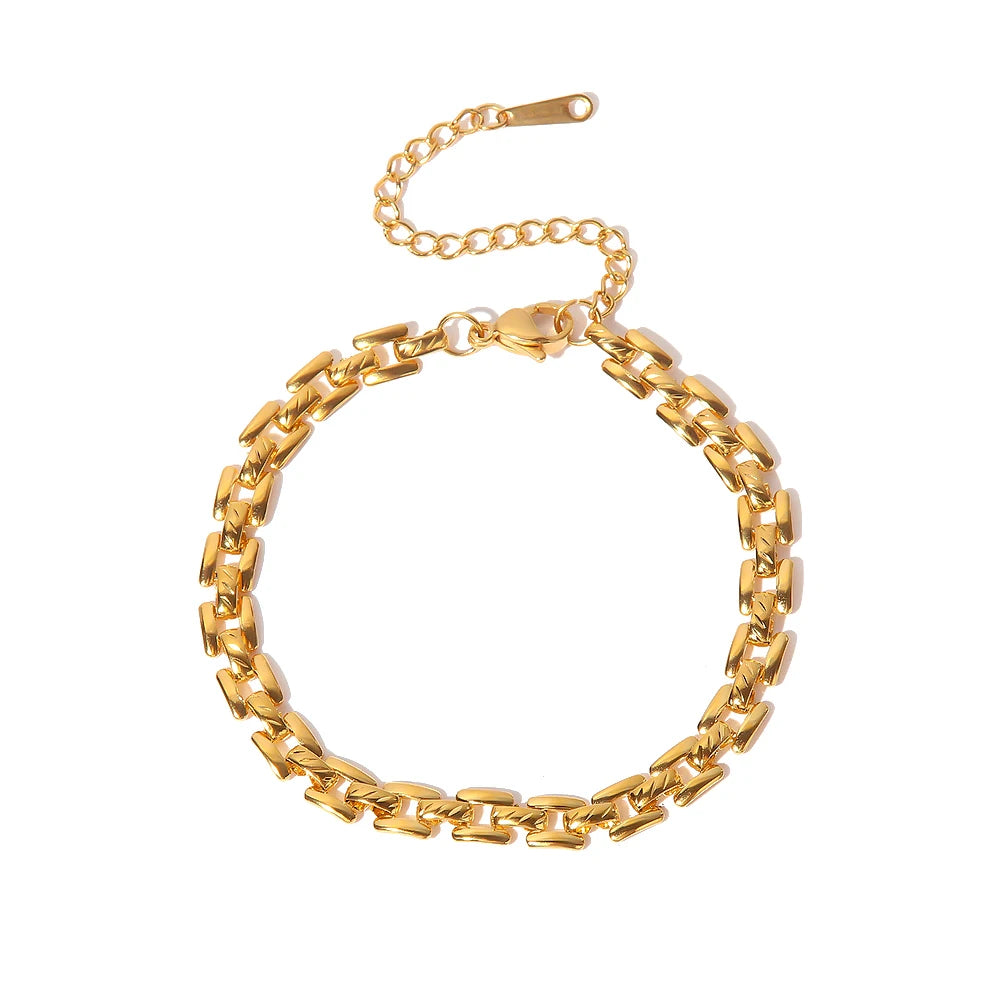 Layered Link Bracelet