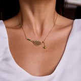 Tennis Racket Necklace
