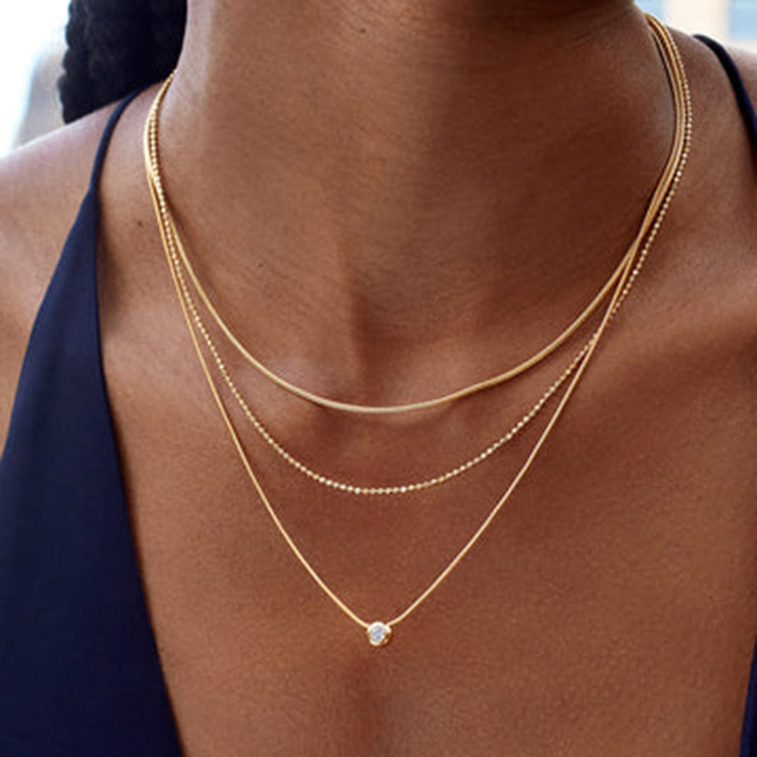 Layered Glow Necklace