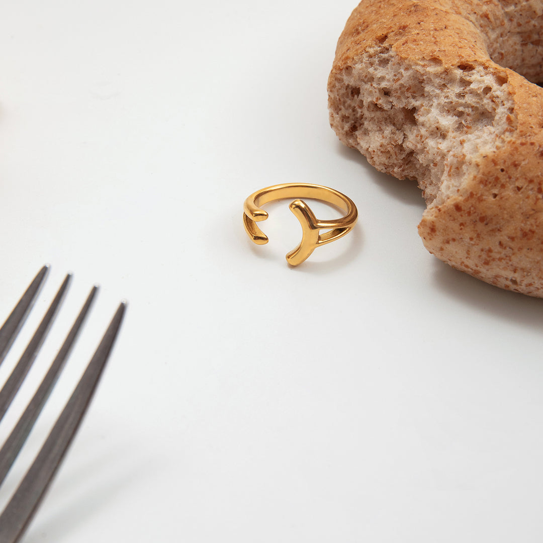 Golden Branch Ring