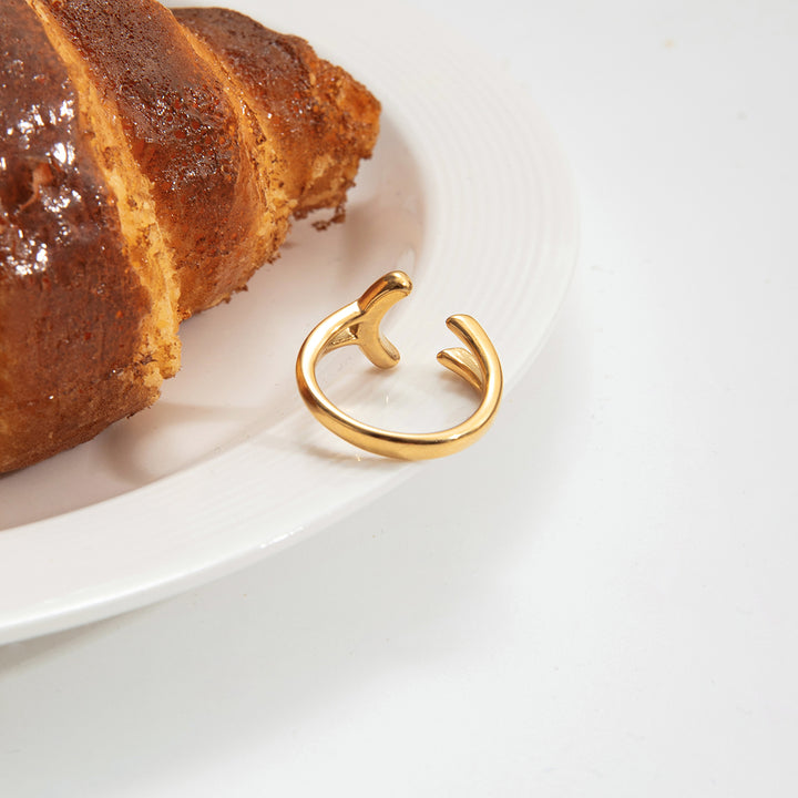 Golden Branch Ring