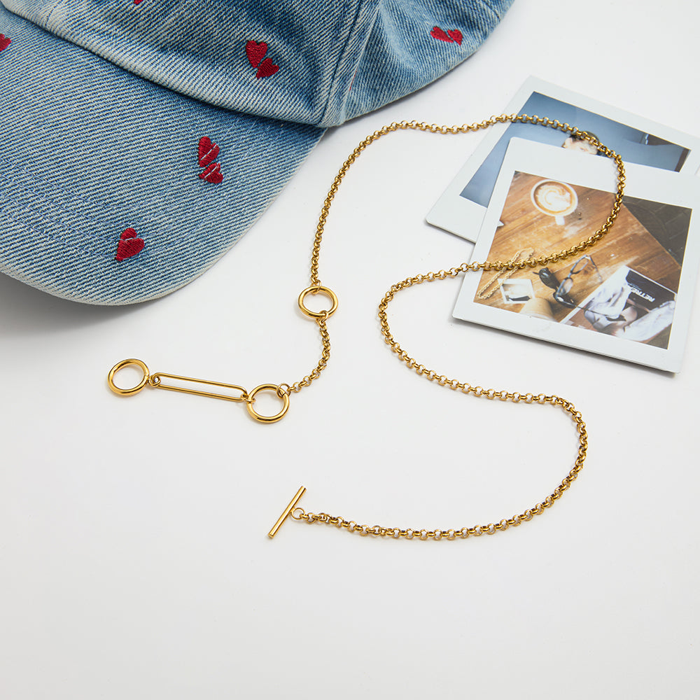 Loop Drop Necklace