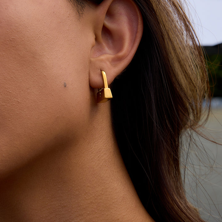 Lock Earrings