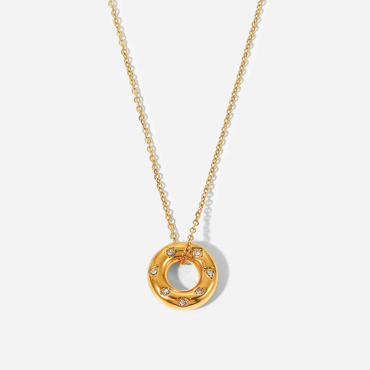 Halo Pendant Necklace