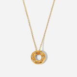 Halo Pendant Necklace
