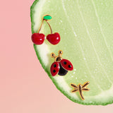 Cherry Ladybug Dragonfly Set (3 Pairs)