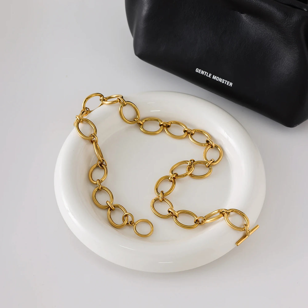 Bold Cable Chain Necklace
